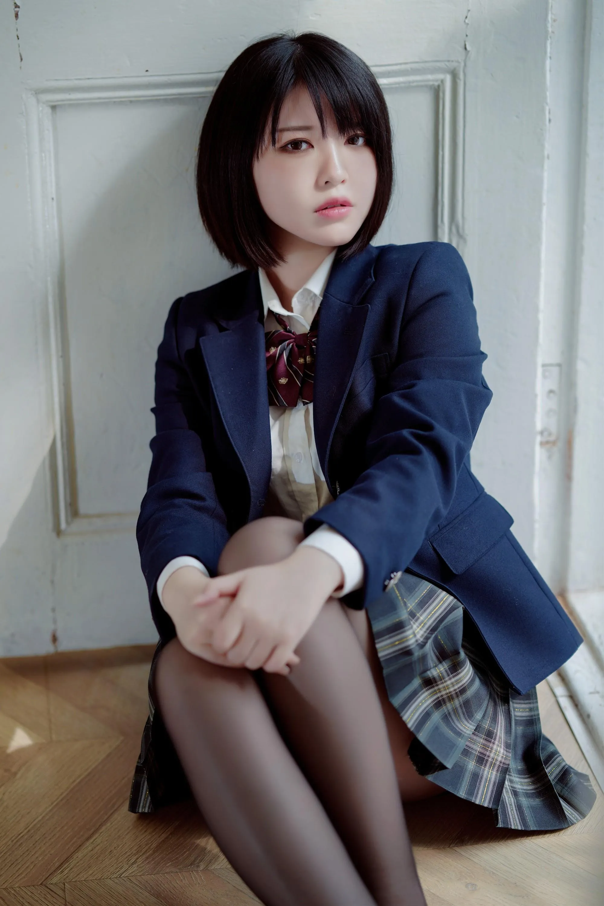 半半子 – NO.46 彼女の制服姿が好き [54P]插图3